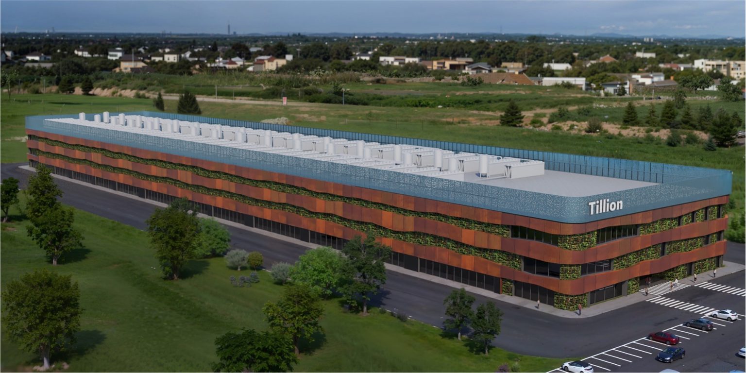 A Render of the Tillion Zaragoza Data Center